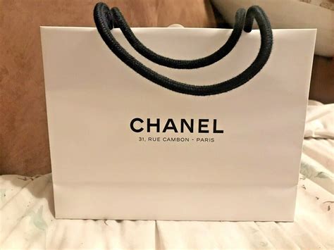 chanel white shopping bag|chanel 31 large shopping bag.